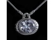 Колье, серебро 925, циркон 005 04 21-00211 2010 г инфо 3952w.