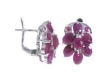 Серьги, серебро 925, рубин 003 01 21sk-00567 2010 г инфо 4644w.